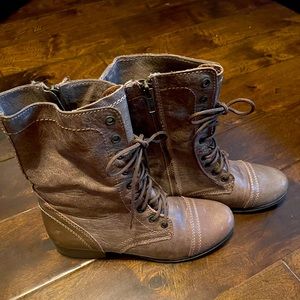 Steve madden combat boots